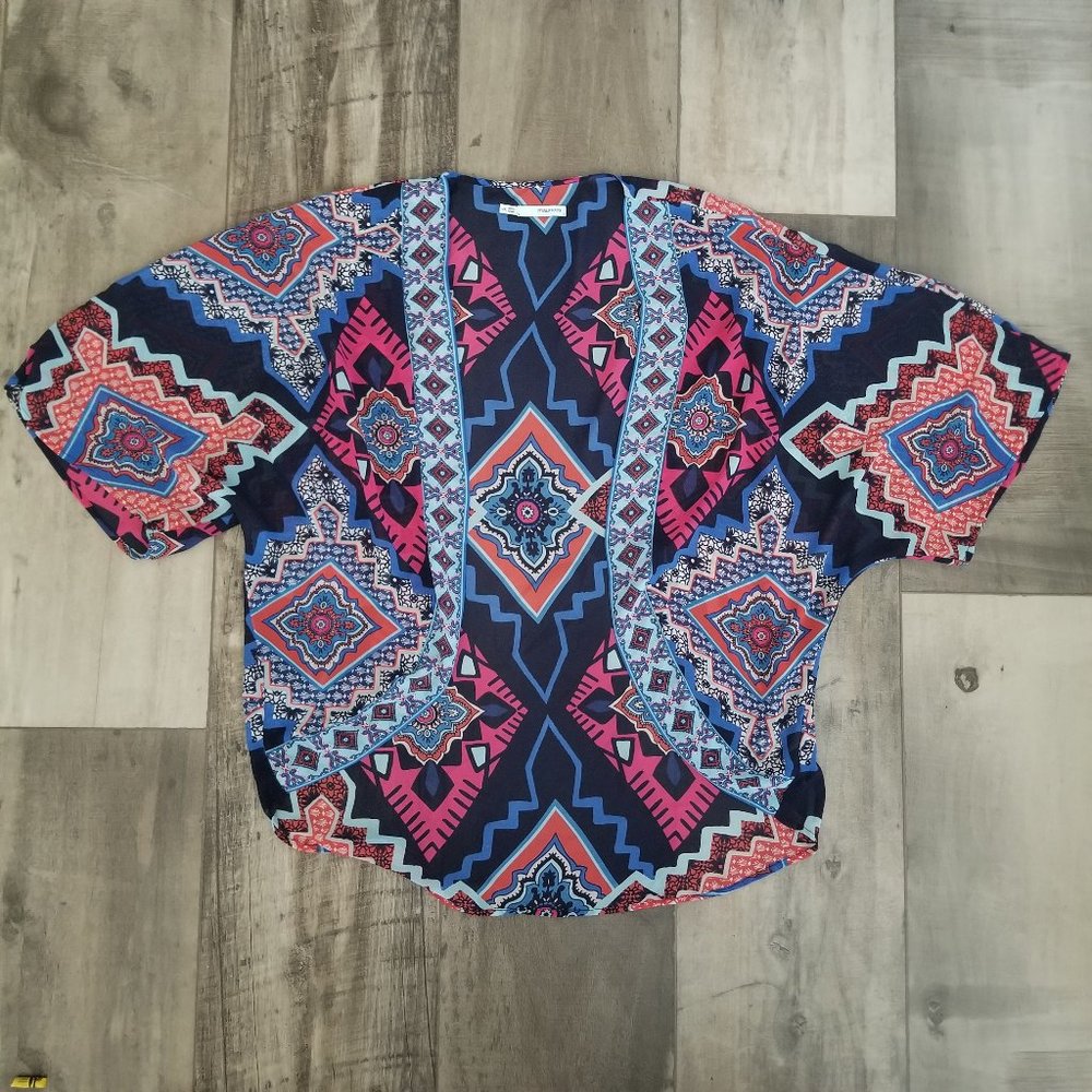 Sheer Pull Over Cardigan